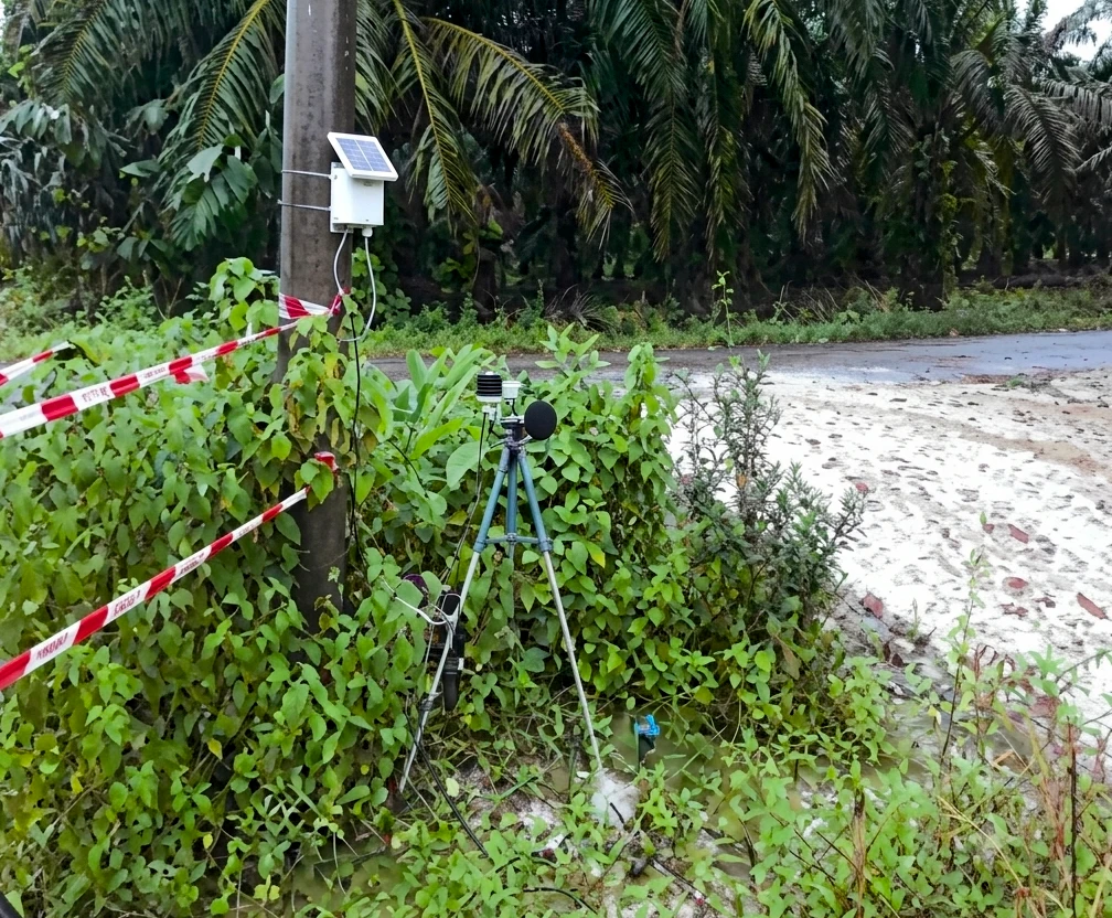Baseline monitoring of river, air and noise